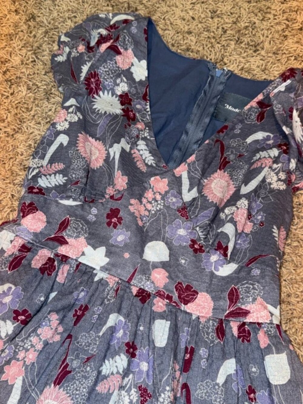 ModCloth floral dress - Picture 4 of 5